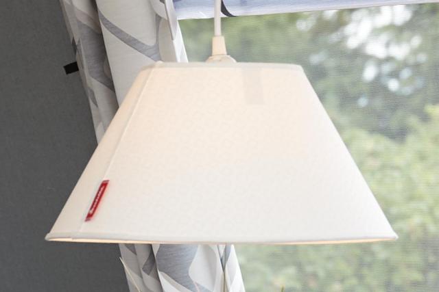 Lamp shade Cube Creme II w/logo (1 pcs) Electronics